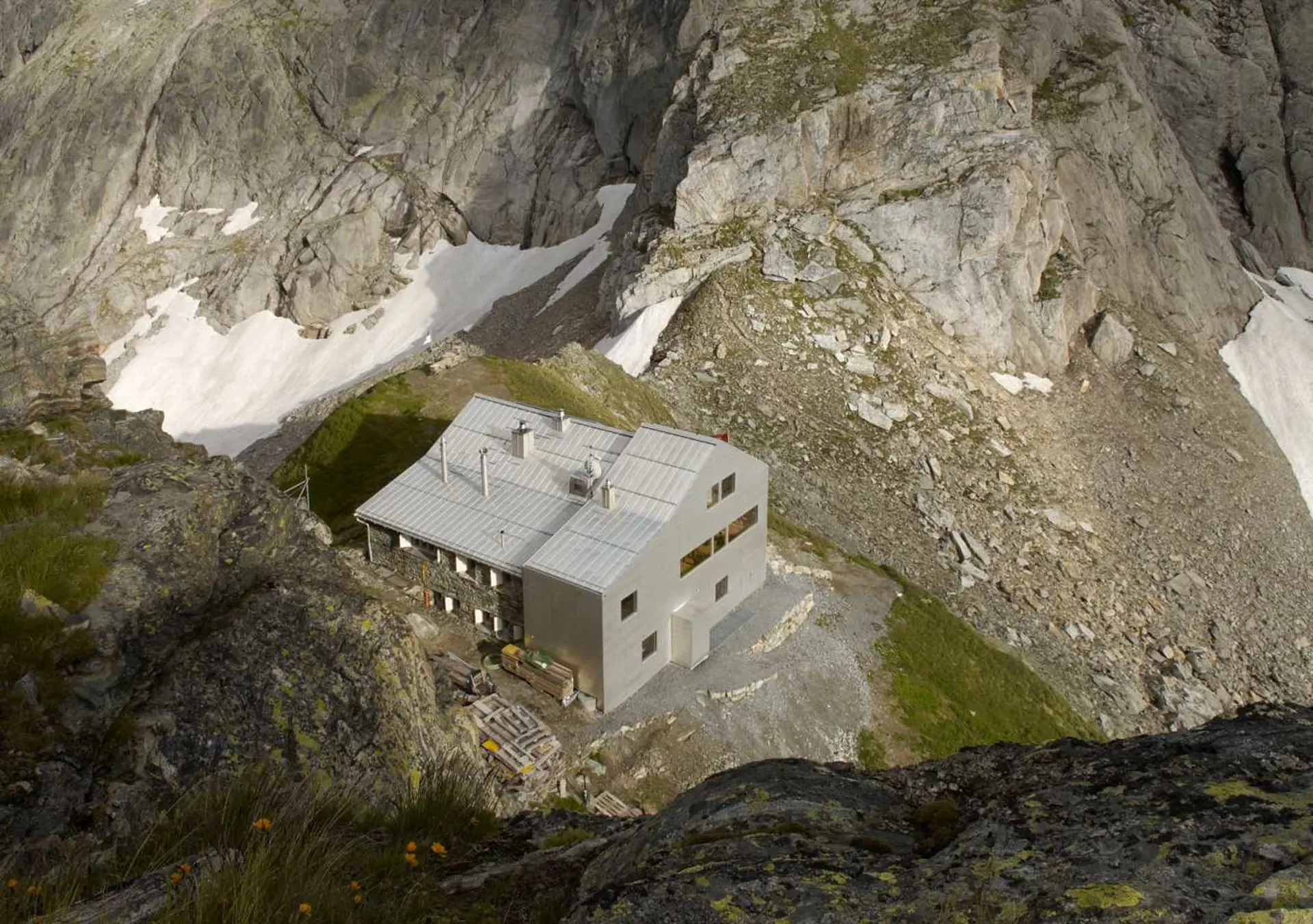 01_Umbau_SAC Medelserhütte Val Medel Curaglia